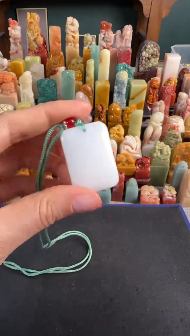 青田石印石编号编号3402