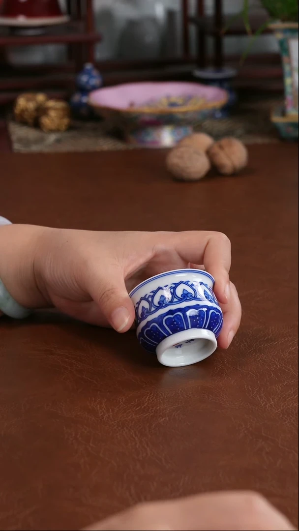 景德镇高端茶器手工手绘陶瓷茶具