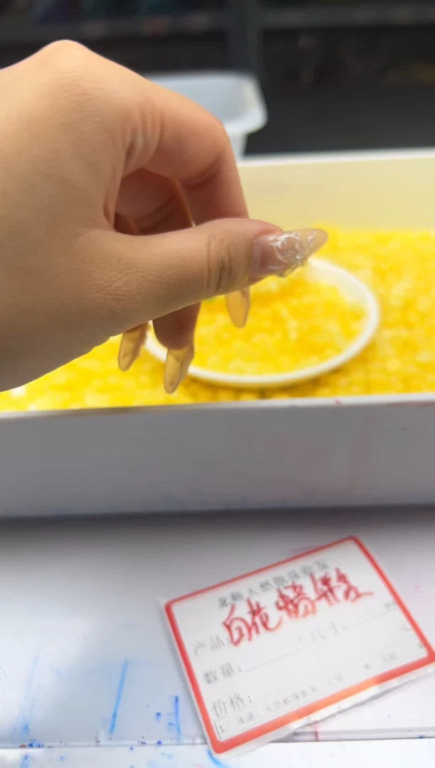 未镶嵌颈饰蜜蜡w2127白花蜡算盘7*4m*30颗