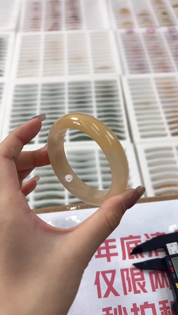 未镶嵌手镯石英质玉17-56HU