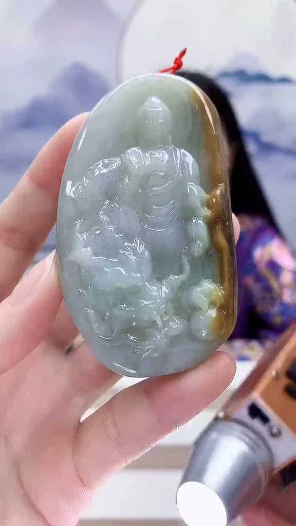 未镶嵌定制翡翠4812ry-毛货挂件11