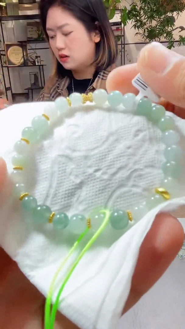 未镶嵌手链翡翠手串