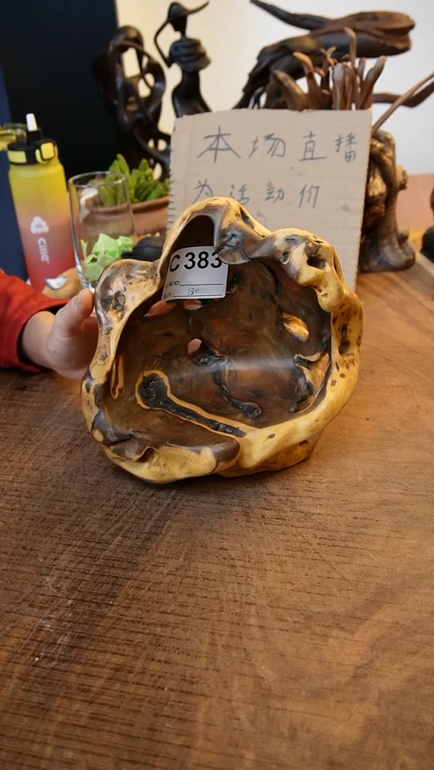 C383鹰瞳手作硬木工艺佛龛