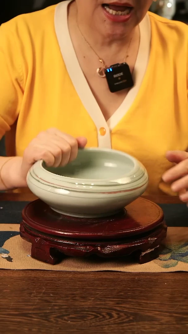 青瓷 纯手工 绞胎 水洗