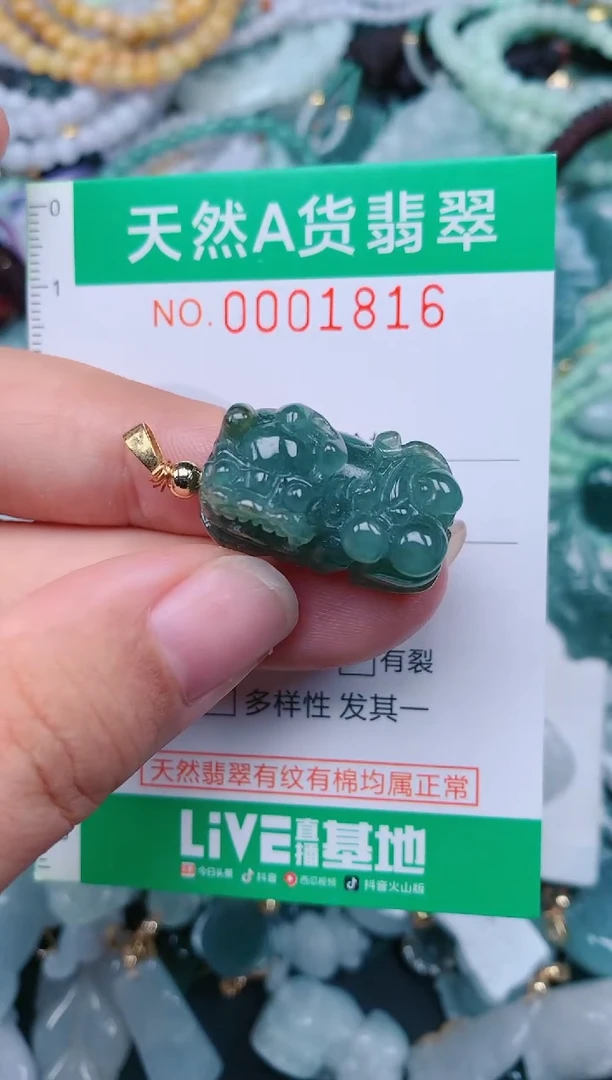 颈饰未镶嵌翡翠.0001816