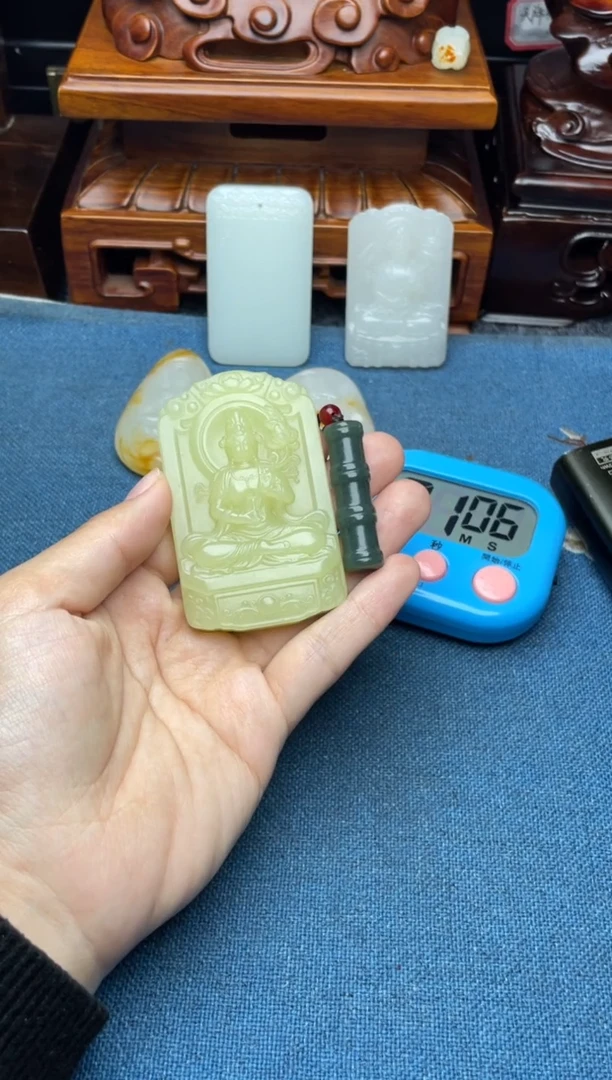 颈饰未镶嵌和田玉尚*强1