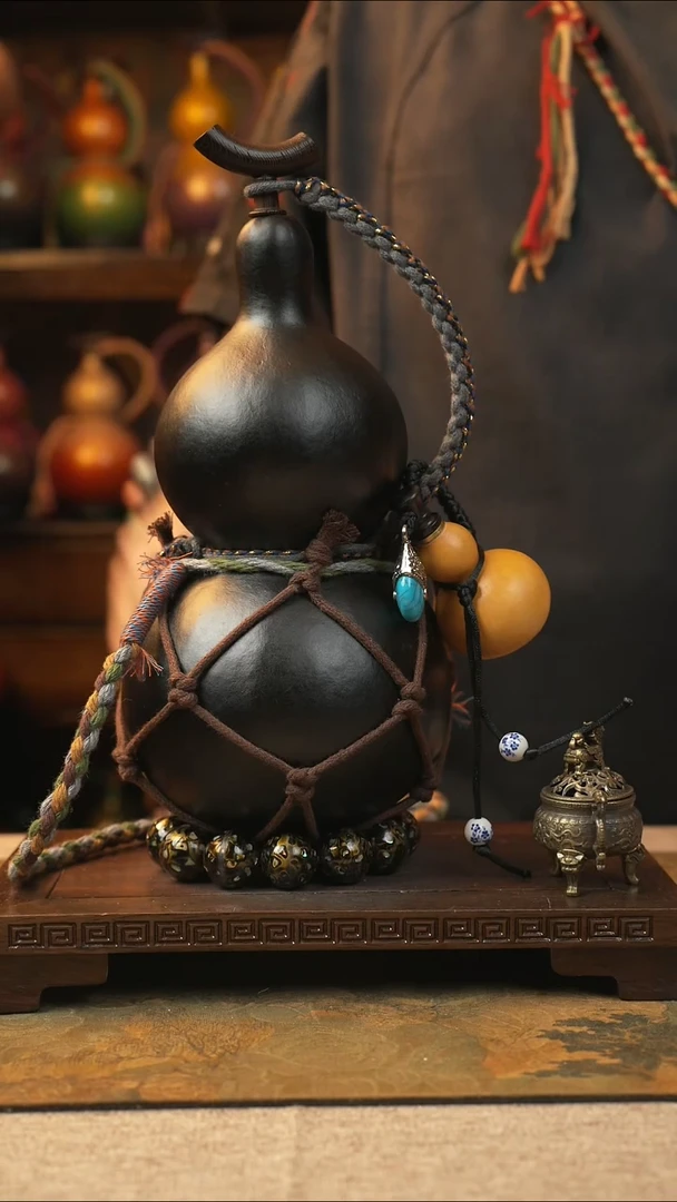 525大漆一物一拍记葫堂出品【不带手串】