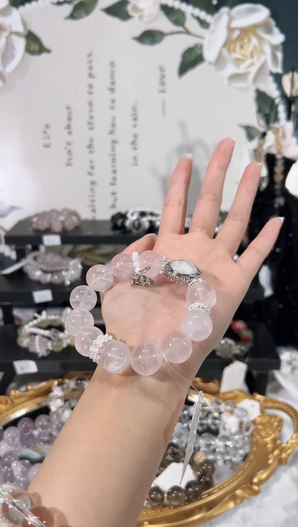 【闪购商品】水晶手链未镶嵌天然水晶默认微瑕 多样性发货发起一