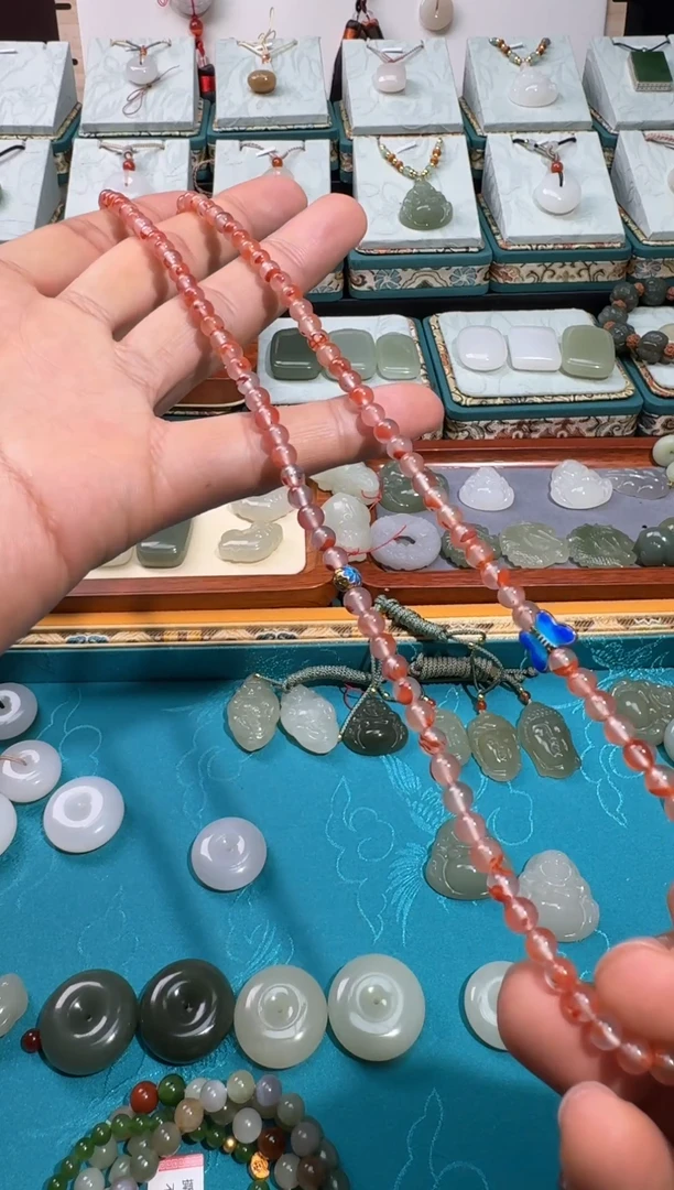 【闪购商品】南红玛瑙手链未镶嵌多圈南红手串