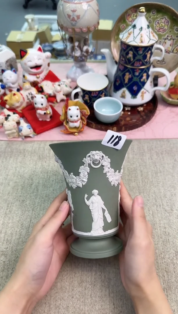 瓷片瓷片辰辰的瓷器好看到爆
