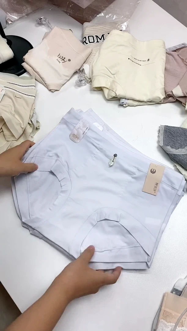 三醋酯纤维俩条装纯棉中高腰130斤以内同色