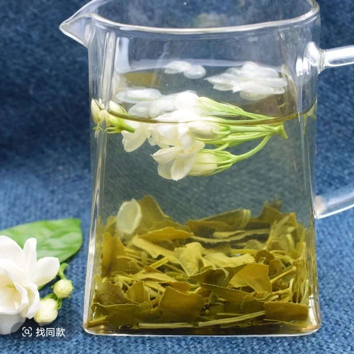 新茶茉莉飘雪茉莉花茶新花有芽有叶口粮茶办公茶
