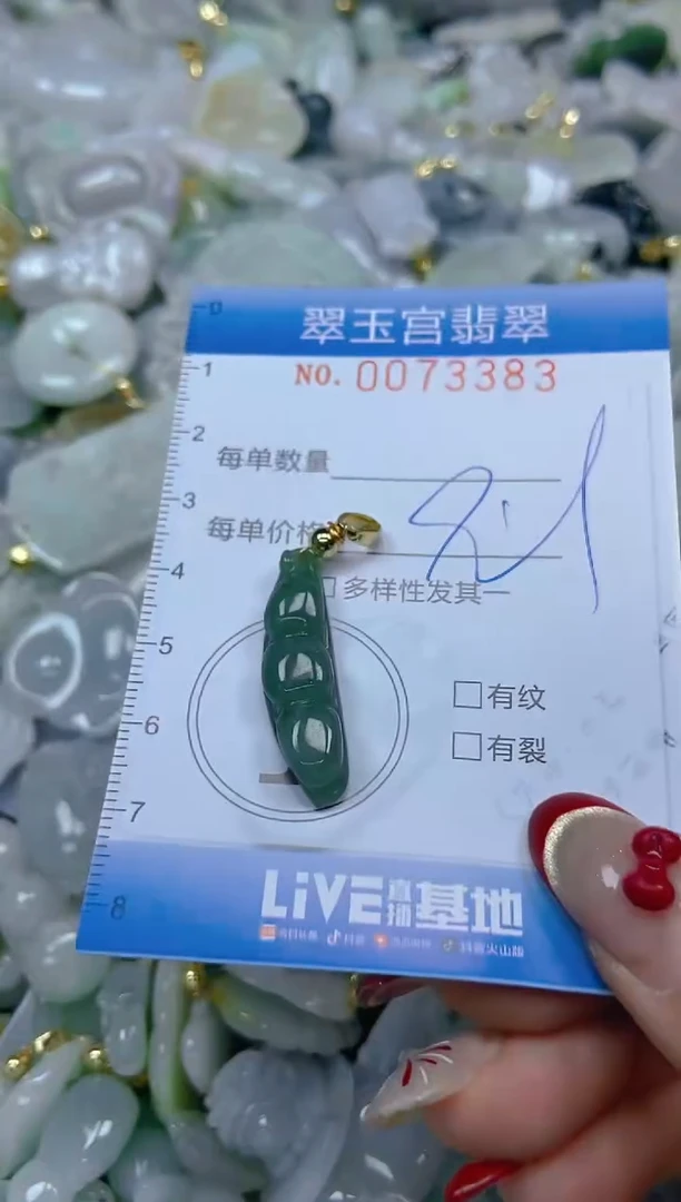 【闪购商品】翡翠颈饰未镶嵌闪购0073383