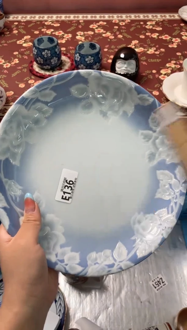 瓷片粉****)瓷器瓷器E136