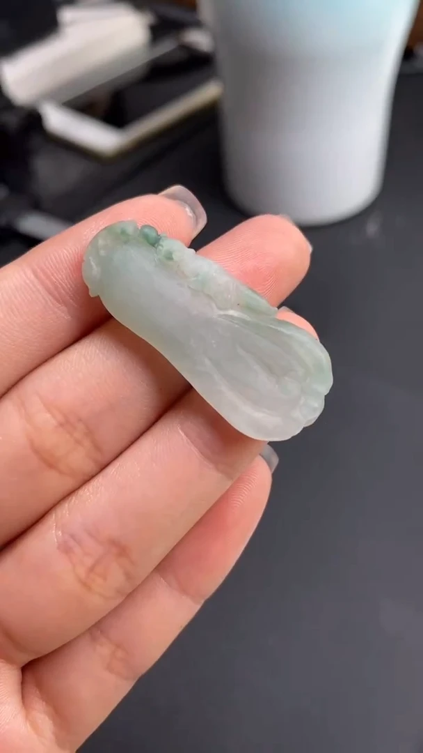 定制翡翠未镶嵌（毛）佛手瓜瓜（抛光后不支持退货