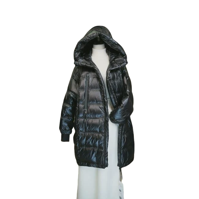 休闲羽绒服连帽中长款NM3730