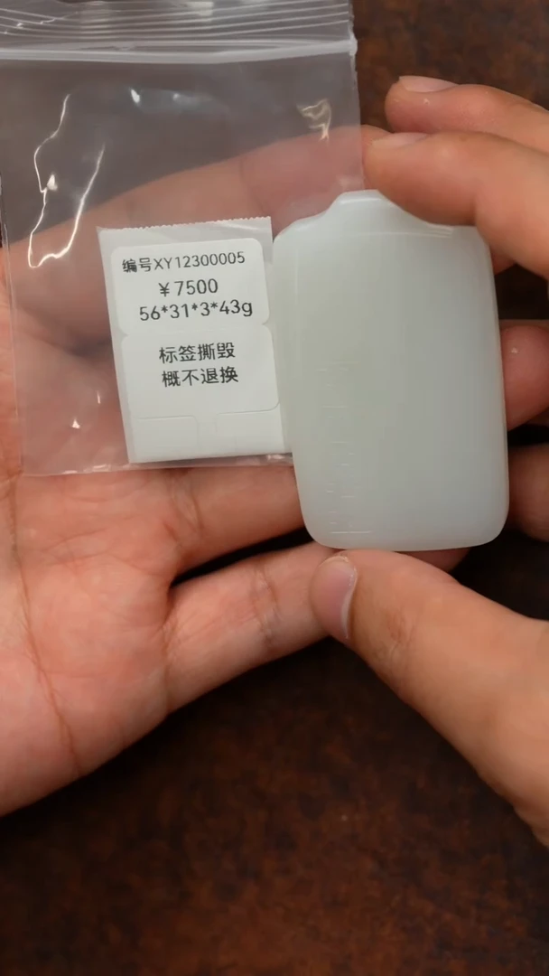 颈饰未镶嵌和田玉吊坠  XY