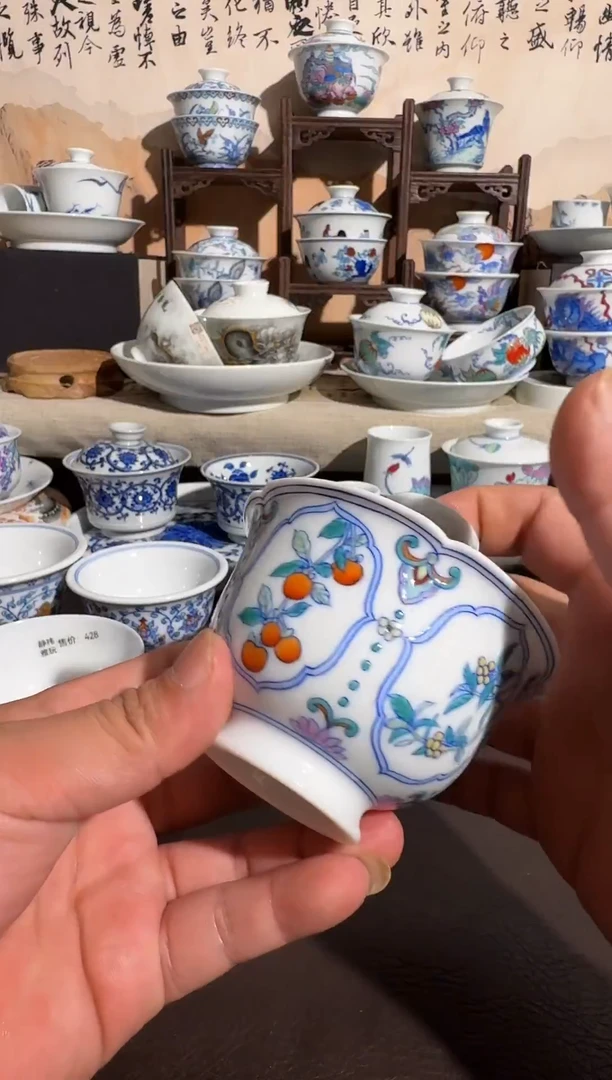 景德镇手绘茶器静祎山房
