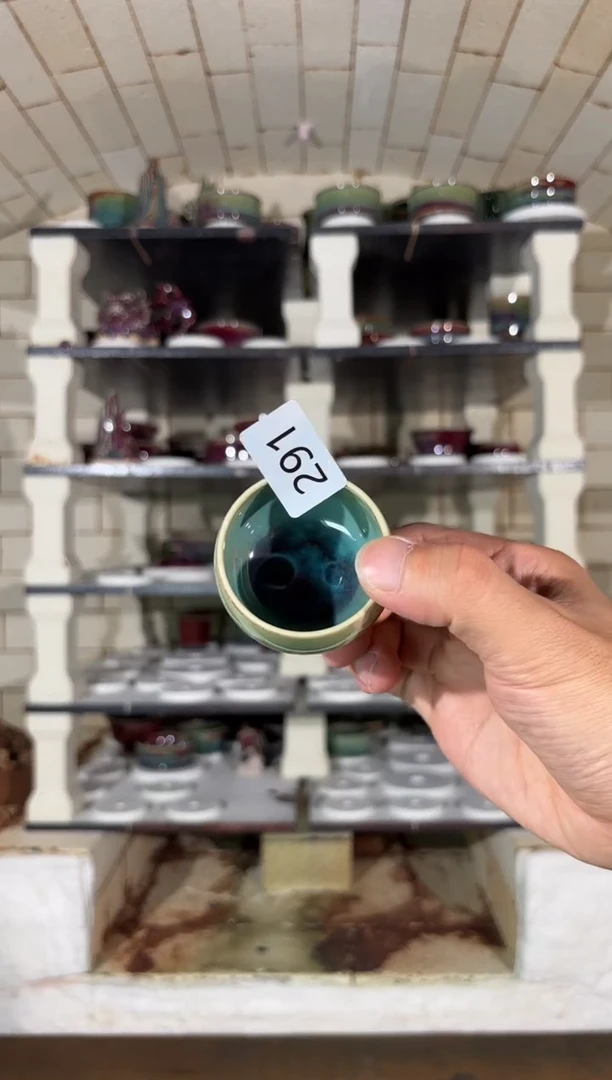 摆件精品窑变钧瓷茶器