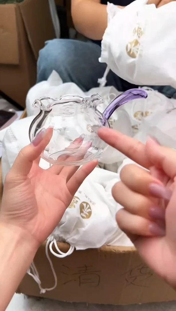 禾墨清妍浅紫色侧把