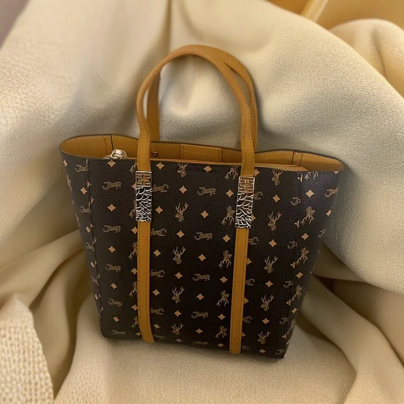 9820#啡色【尺寸：长23宽11高25】潮流气质百搭时尚女士单肩包