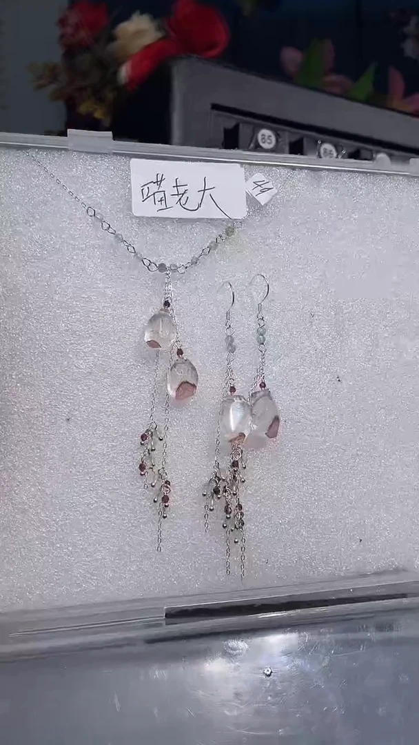 银S925镶嵌耳饰紫晶无****大 无敌的喵老大