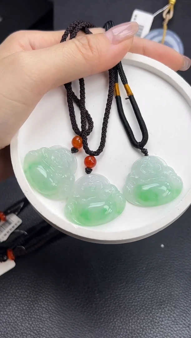 【闪购商品】翡翠颈饰未镶嵌YM269-3佛公多样性发一