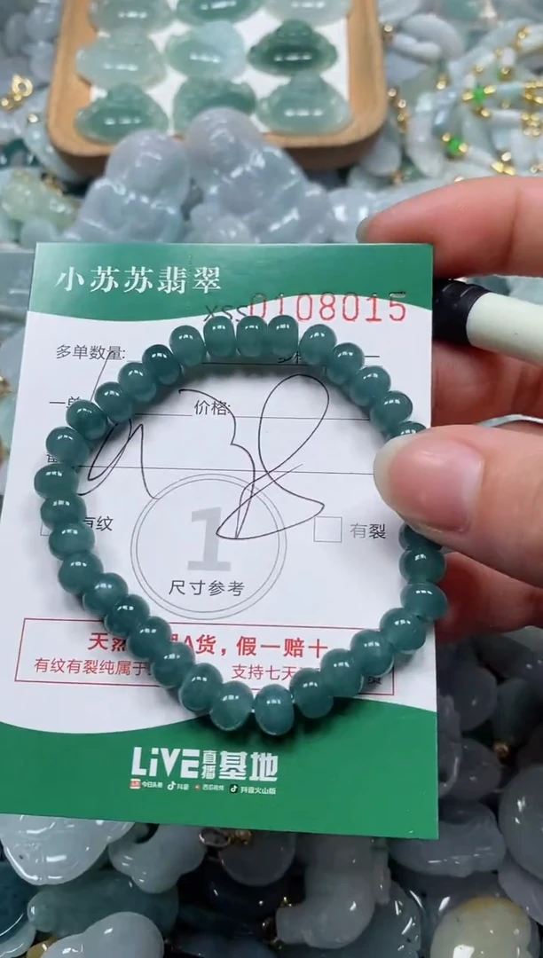 【闪购商品】翡翠颈饰未镶嵌闪购商品0108015