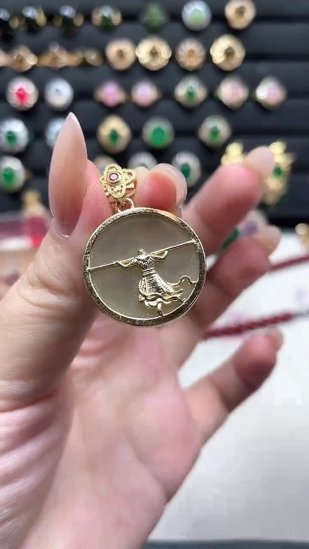 吊坠(不含链)合金和田玉多样性发货拍一发一