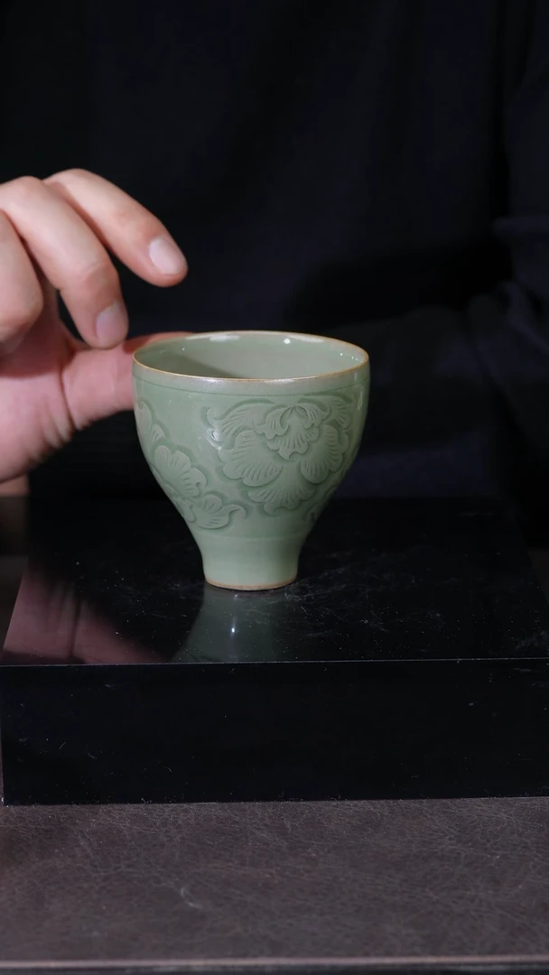 【闪购商品】其他牡丹鸡腿杯 微瑕