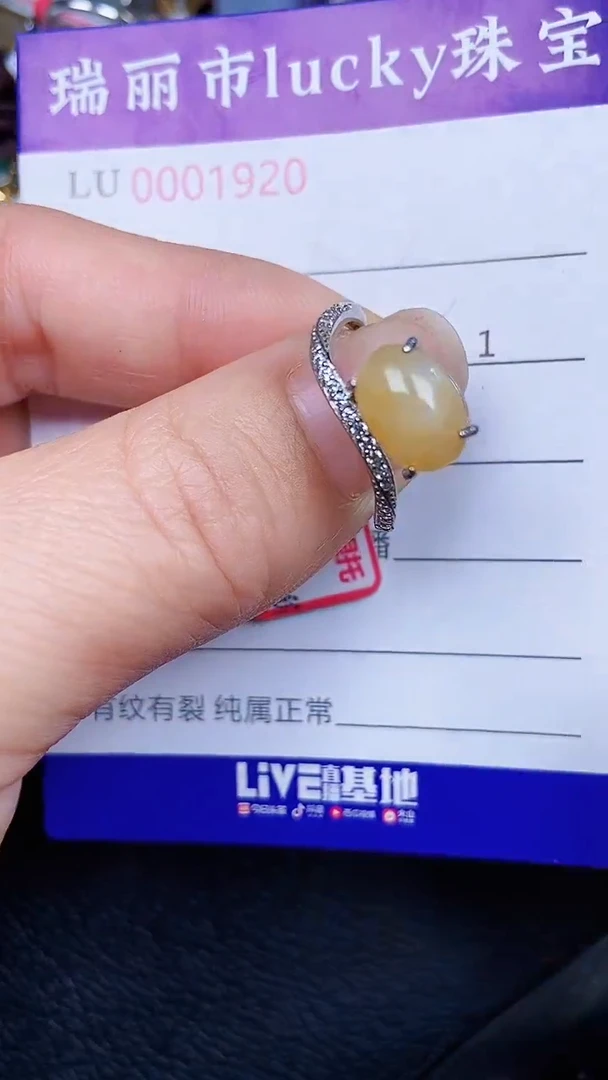 颈饰银S925镶嵌翡翠1920