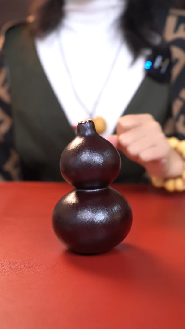 035手工大漆酒葫芦