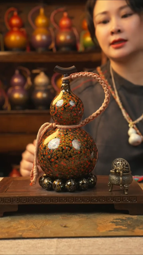 562大漆一物一拍记葫堂出品【不带手串】