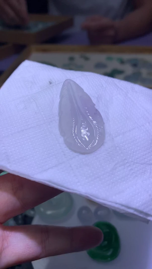 未镶嵌定制翡翠毛货