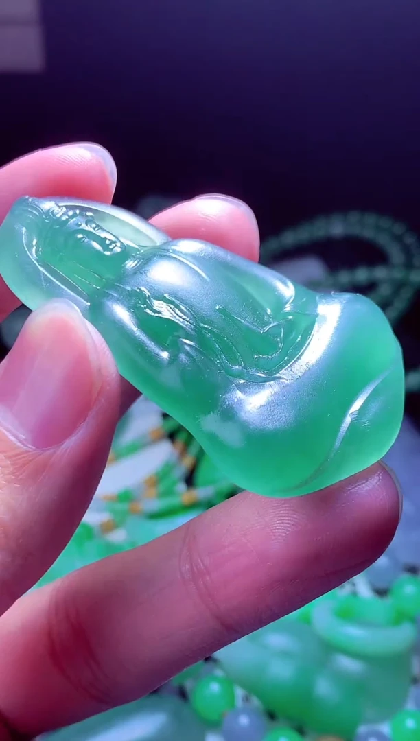 未镶嵌定制翡翠白**#翡翠毛货定制