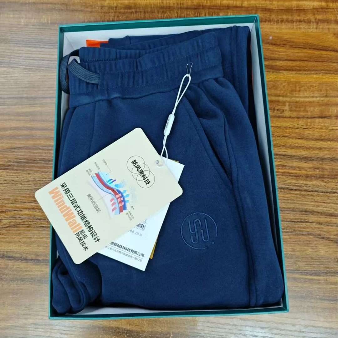 新款百搭加厚女士休闲裤