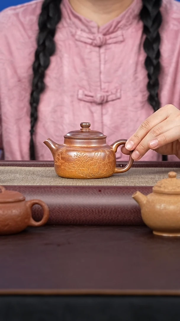 紫砂供春道婷婷紫砂18