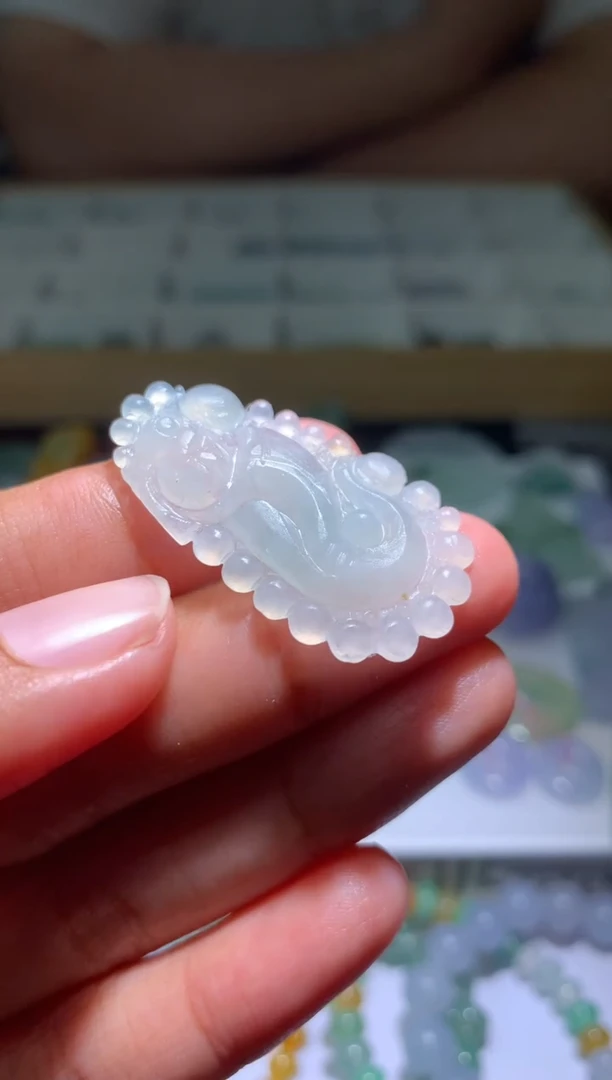 定制翡翠未镶嵌毛货