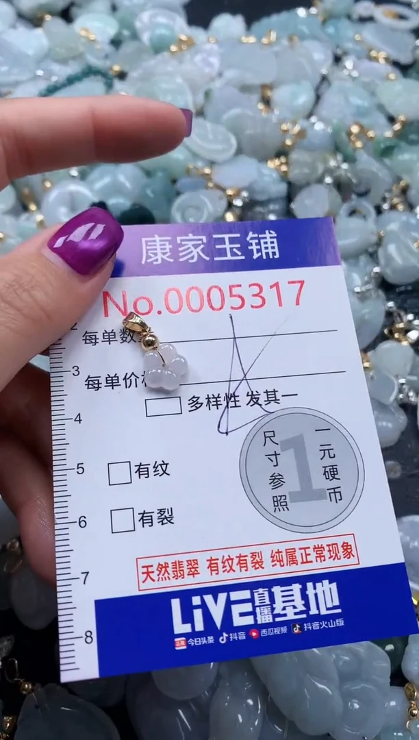 颈饰未镶嵌翡翠5317