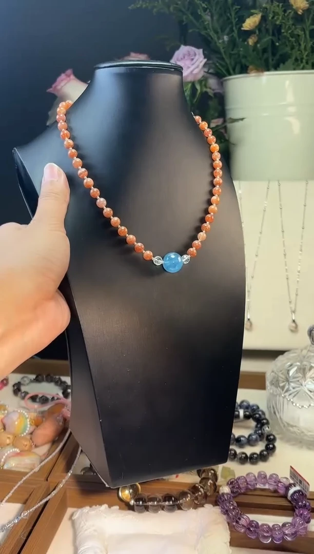 项链未镶嵌日光石g526多样性发货一件