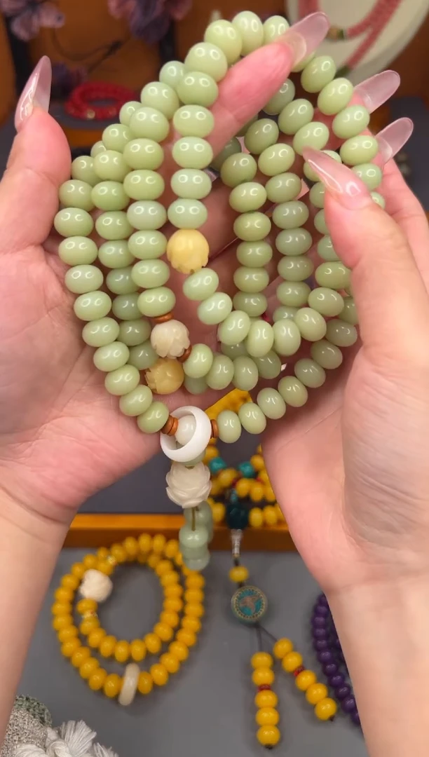 吊坠白玉菩提青提菩提