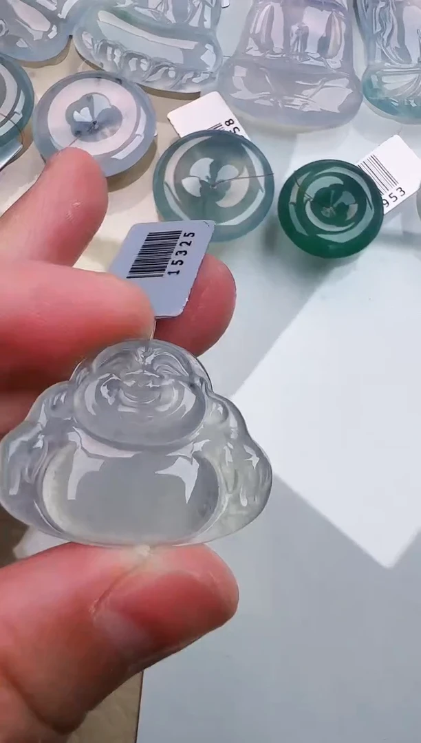 颈饰未镶嵌翡翠缅甸翡翠a货