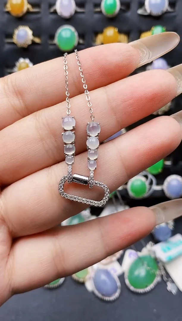 银S925镶嵌戒指翡翠1707