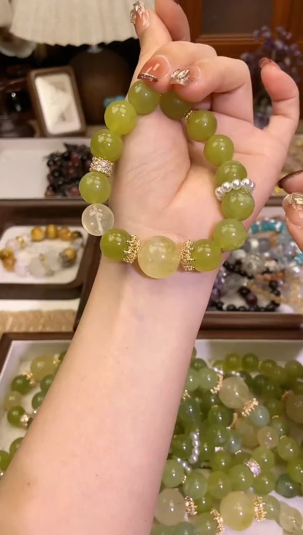 【闪购商品】岫玉手饰未镶嵌939手串