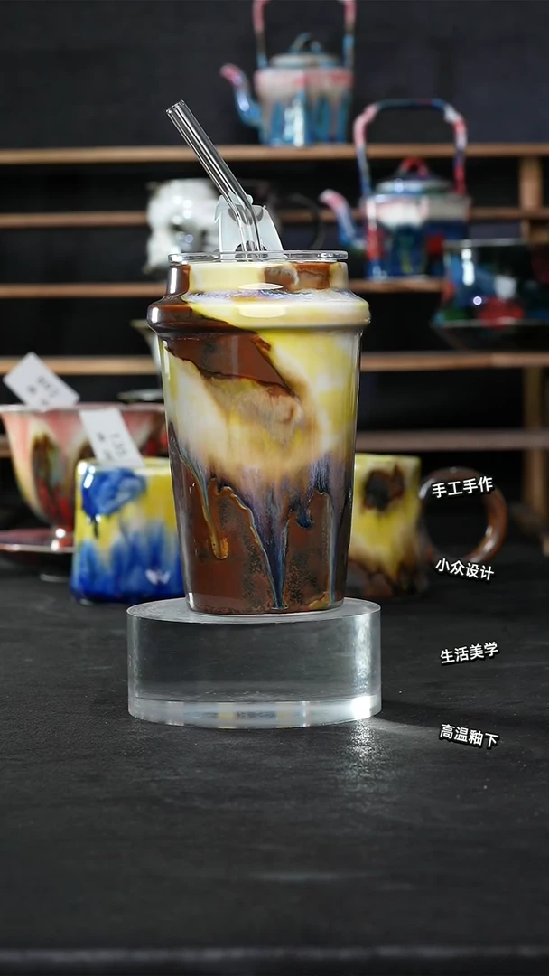 设计师款景德镇森涩手创陶瓷（食品级）140