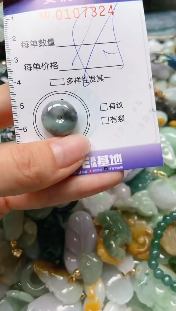 【闪购商品】翡翠颈饰未镶嵌闪购0107324