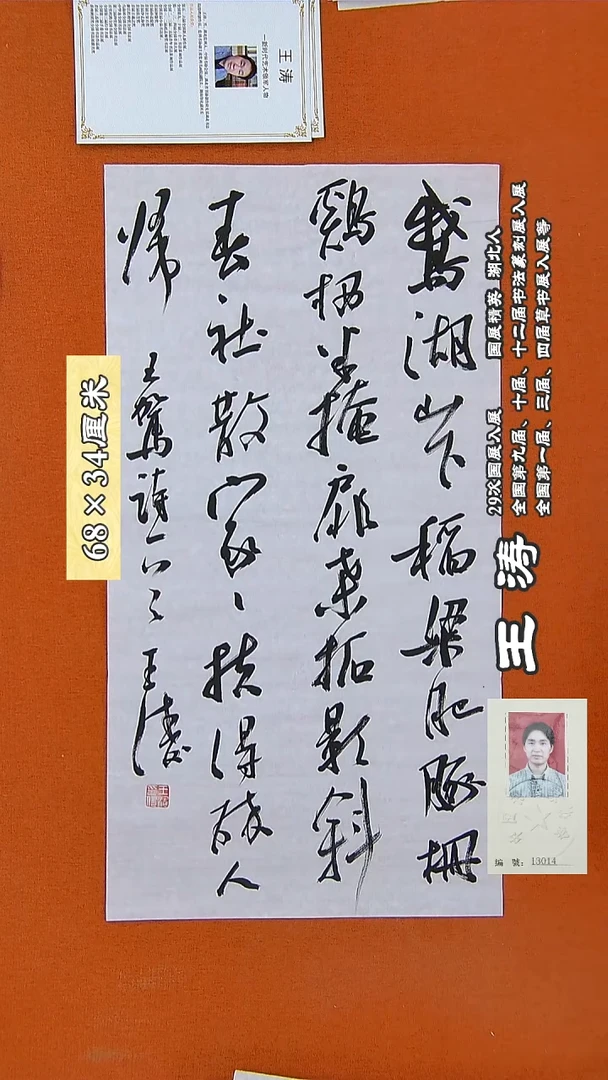 书法60R王涛书法作品