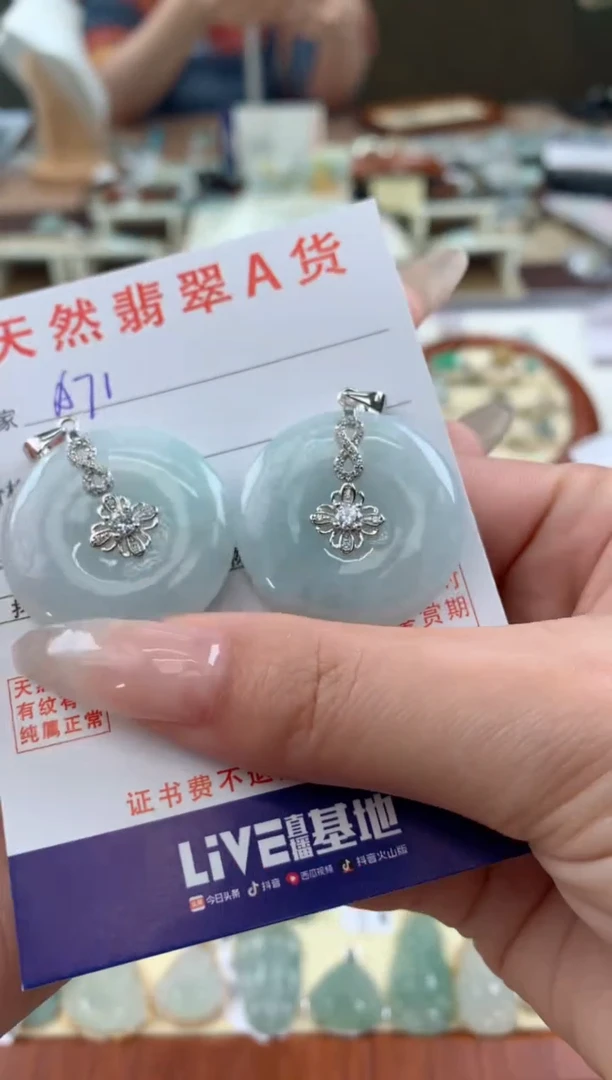 【闪购商品】翡翠颈饰未镶嵌多样性发其一
