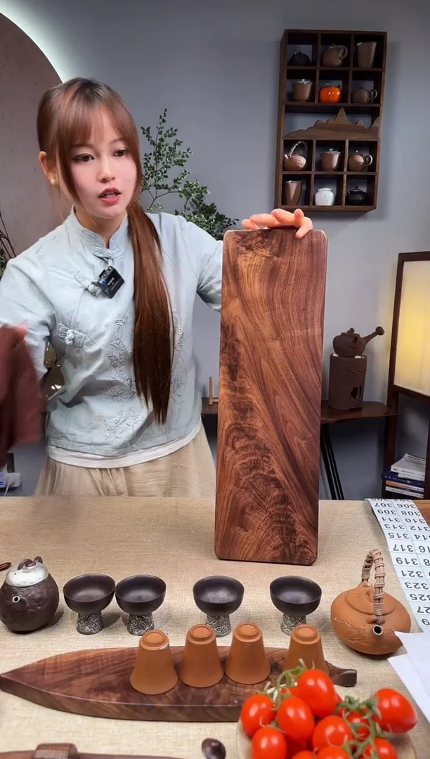 北美黑胡桃实木原木52.5*16