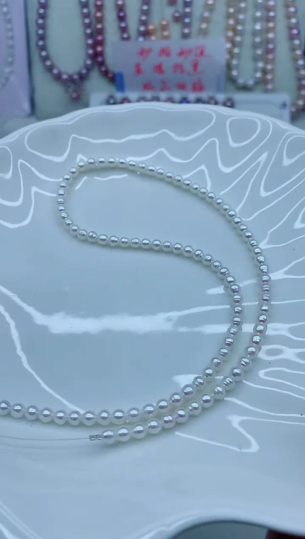 淡水珍珠未镶嵌颈饰淡水珍珠项链